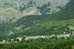 Il panorama di Amatrice, borgo del Lazio