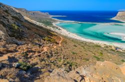 Panorama di Balos Beach nei pressi di Chania, isola di Creta - © Vladimirs1984 / Shutterstock.com