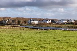 Panorama di Clarinbridge, siamo nell'Irlanda occidentale, vicino a Galway