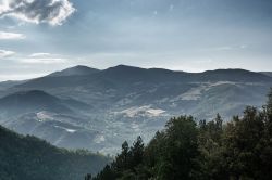 Panorama estivo dell'Appennino modenese