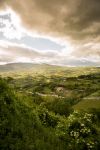 Panorama tre le colline che circondano Agnone nel Molise