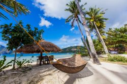 Paradiso tropicale sull'isola di Palawan, Filippine.
