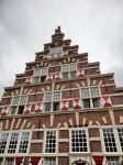 Particolare di una casa del 1612 a Leiden, Paesi Bassi