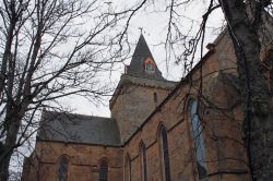 Particolare della cattedrale di Dornoch, Scozia.
