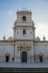 Particolare della facciata della Chiesa Madre di Avola in Sicilia