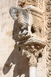 Particolare di un capitello della cattedrale di Bitonto, Puglia.
