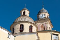 Particolare della Basilica di Santa Maria Assunta: gioiello barocco di Camogli - nonostante la sua costruzione risalga al XII secolo, la Basilica di Santa Maria Assunta è un vero e proprio ...