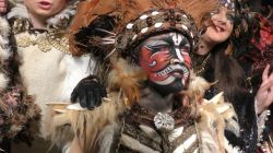 Particolare di una maschera al Carnevale di Aguilas, Spagna - © wideweb / Shutterstock.com