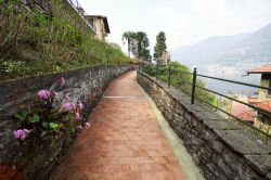 Passeggiata tra le case del borgo di Faggeto Lario in Lombardia - Lake Como - © Zocchi Roberto / Shutterstock.com