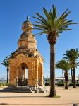 Piazza Pegli in centro a Carloforte in Sardegna