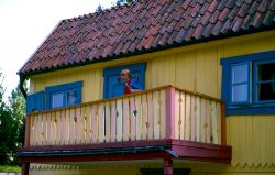 Pippi Calzelunghe è il personaggio più conosciuto tra quelli che si possono incontrare all'Astrid Lindgren's World, nella cittadine svedese di Vimmerby - foto © Paolo ...