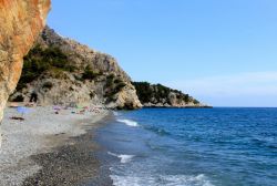 La Playa di Cantarrijan a Almunecar in Andalusia