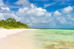 Playa Los Flamencos è la spiaggia pù famosa di Cayo Coco nell'arcipelago di Jardines del Rey (Cuba).