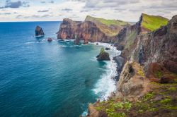 Ponta de Sao Lourenco presso la Costa Est di Madeira (Portogallo) - Ci sono diversi posti nell'isola che sono meravigliosamente naturali, anche se la parte orientale in cui vi è Sao ...