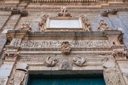 Portale della Chiesa di San Sebastiano a Galatone in Puglia