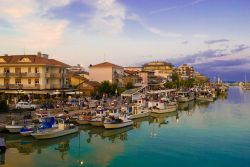 Porto canale di Bellaria Igea Marina (Emilia Romagna).
