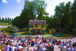 Astrid Lindgren’s World, Vimmerby: tra gli obiettivi del parco, fndato nel 1981, c'è anche quello di invogliare i bambini alla lettura e alla scrittura - foto © Paolo ...