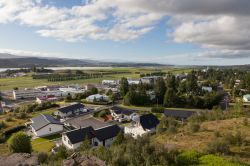 Reykjahlid, un villaggio sulla costa orientale del lago Myvatn in Islanda