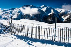 Risoul ski resort, siamo nelle Alpi della Provenza, in Francia