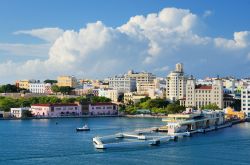 San Juan, Porto Rico: skyline della città.
