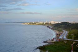 La costa intorno a Sao Luis, che si trova su di una isola dello stato di Maranhao, nel nord-est del Brasile