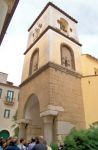 Sant'Agata dè Goti, la Chiesa di Sant'Angelo in Munculanis, edificio di epoca longobarda. L'ingresso principale di questo edificio di culto è rivolto verso sud ...