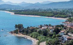 Santa Maria Navarrese, Sardegna: vista panoramica della costa