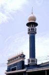 Uno scorcio della moschea Thamapanoor Juma Masjid nel centro della capitale Trivandrum, Kerala, India.
