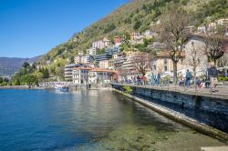 Scorcio panoramico sul lago di Como, Lombardia - Le acque del Lario si estendono da Como per 46 chilometri raggiungendo una profondità massima di oltre 400 metri. La sua caratteristica ...