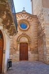 Scorcio panoramico sulla Chiesa di San Giuseppe, a Fasano, Puglia, Italia. Sorge sul fianco sinistro della Chiesa Matrice e risale agli inizi del Novecento. Oggi è destinata a incontri ...