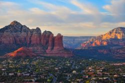 Sedona, cittadina dell'Arizona (USA) fotografata dall'alto - © Eugene Moerman / Shutterstock.com