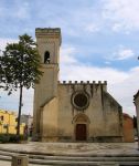 La chiesa di San Giorgio nel centro di Sestu (Sardegna) - © Wikipedia.