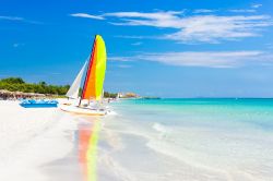 La spiaggia di Varadero (Cuba)è lunga oltre 20 km e si trova lungo il lato occidentale della penisola di Hicacos.