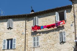 Palazzi storici del centro di Camerino (Marche)