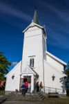 Architettura di una tradizionale chiesa della cittadina di Kristiansund, Norvegia - © Victor Maschek / Shutterstock.com