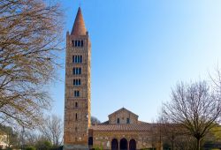 Vista del complesso dell'Abbazia di Pomposa, Codigoro.
