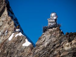 Lo Sphinx Observatory l'osservatorio meteorologico e punto panoramico di Jungfraujoch in Svizzera