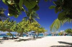 Spiaggia di Guardalavaca a Holguin, Cuba. Una suggestiva immagine di una delle più belle spiagge di Cuba, vero e proprio paradiso per gli appassionati di diving e snorkeling.
