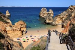 Spiaggia nei ditorni di Lagos, Costa dell'Algarve ...