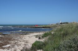 Una spiaggia selvaggia vicino a Savelletri, costa adriatica della Puglia