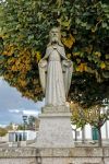 Una statua di Cristo lungo le scale della chiesa cattolica di Santa Marina a Esposende, Portogallo - © Zacarias Pereira da Mata / Shutterstock.com