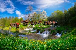 Storici mulini ad acqua nella campagna di Jajce, Bosnia e Erzegovina.



