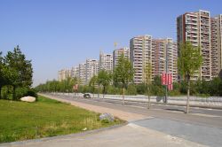 Street view della città di Datong, Shanxi, in una giornata d'autunno (Cina) - © kekartash / Shutterstock.com