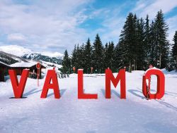 Sulle piste di Valmorel in Francia