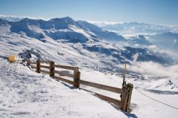 Sulle piste di Valmorel in Francia, regione Rodano Alpi