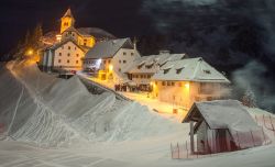 Tarvisio a Natale: il monte Lussuri avvolto dalla neve