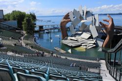 Il teatro sull'acqua del Festival di Bregenz del 2017 - © RukiMedia / Shutterstock.com