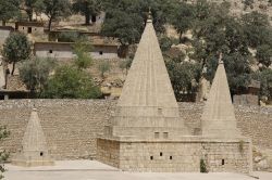 Templi Yazid a Lalish  nel nord dell'Iraq