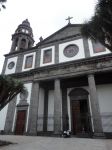 La moderna cattedrale di La Laguna è stata completamente ricostruita nel 1913. Siamo nella punta nord-orientale di Tenerife (Canarie).