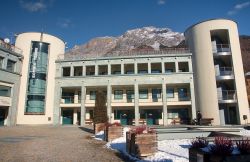 Il complesso della rinomate Terme di Bormio in ...